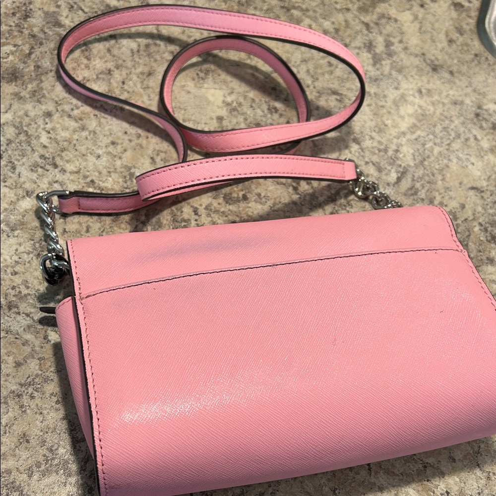 Kate Spade Pink Crossbody with Bird Design - Picture 2 of 3